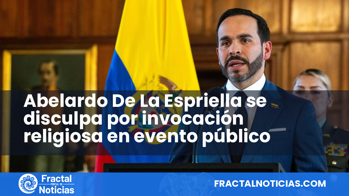 Abelardo De La Espriella se disculpa por invocación religiosa en evento público — Fractal Noticias