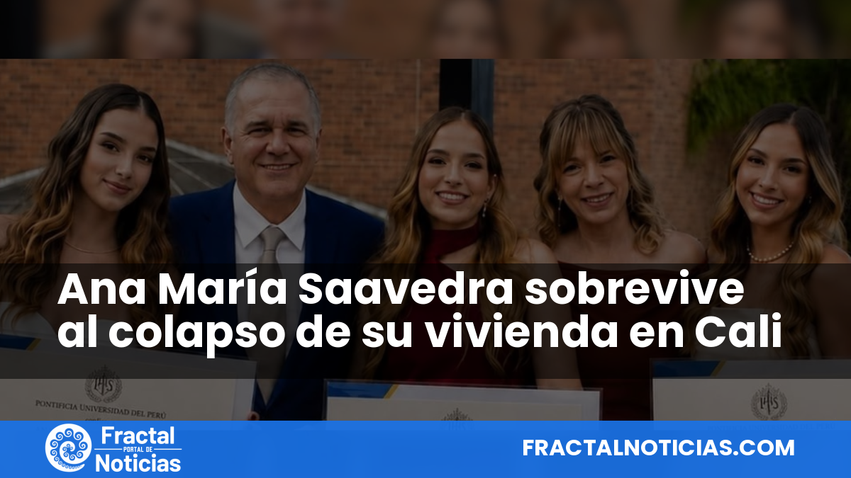 Ana María Saavedra sobrevive al colapso de su vivienda en Cali — Fractal Noticias