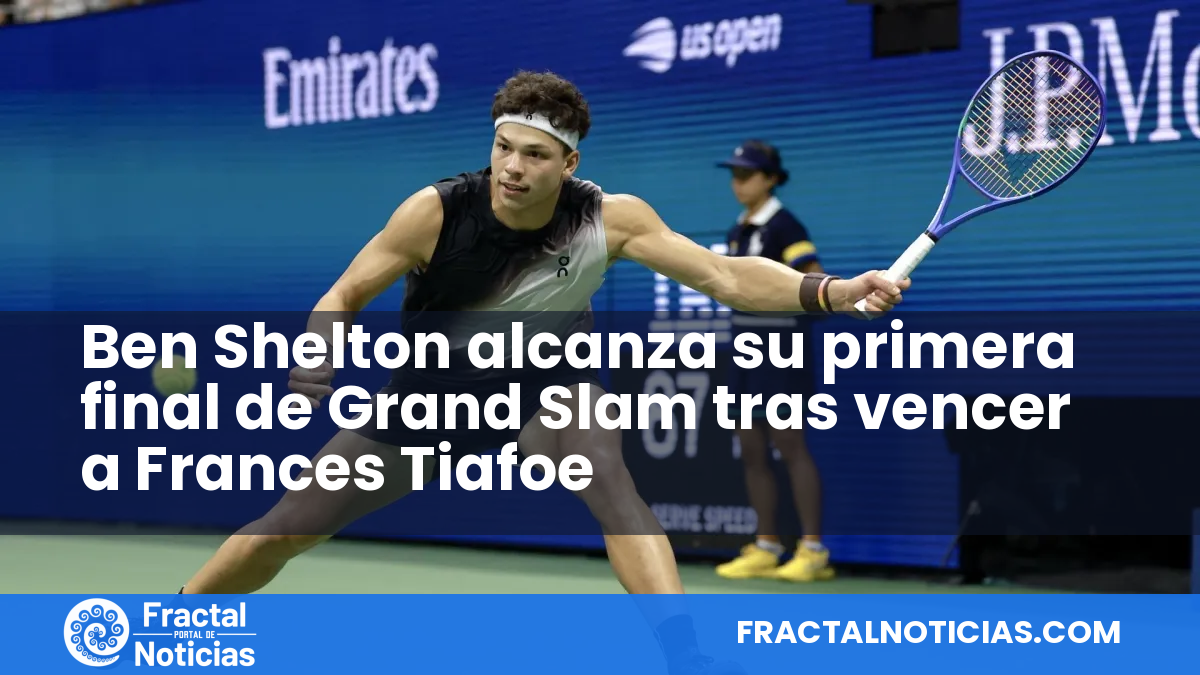 Ben Shelton alcanza su primera final de Grand Slam tras vencer a Frances Tiafoe — Fractal Noticias