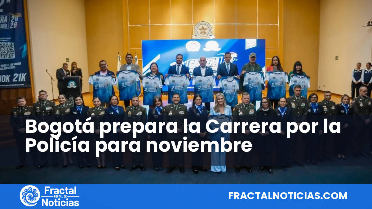 Bogotá prepara la Carrera por la Policía para noviembre — Fractal Noticias