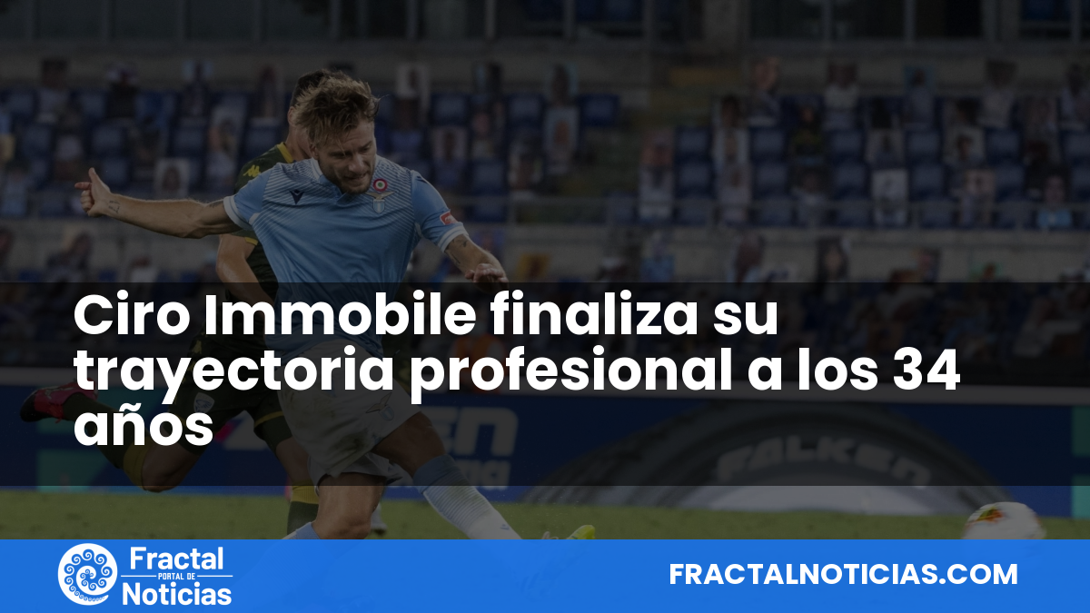 Ciro Immobile finaliza su trayectoria profesional a los 34 años — Fractal Noticias