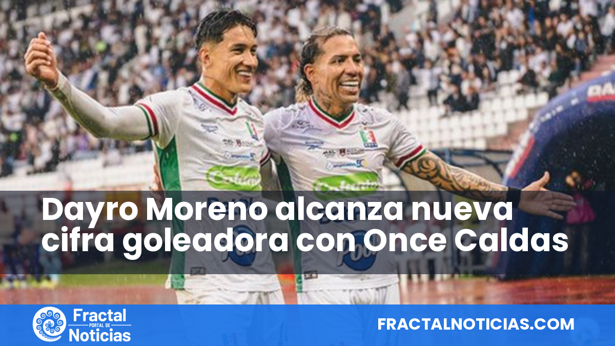 Dayro Moreno alcanza nueva cifra goleadora con Once Caldas — Fractal Noticias