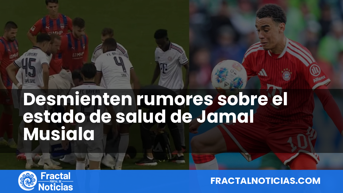 Desmienten rumores sobre el estado de salud de Jamal Musiala — Fractal Noticias