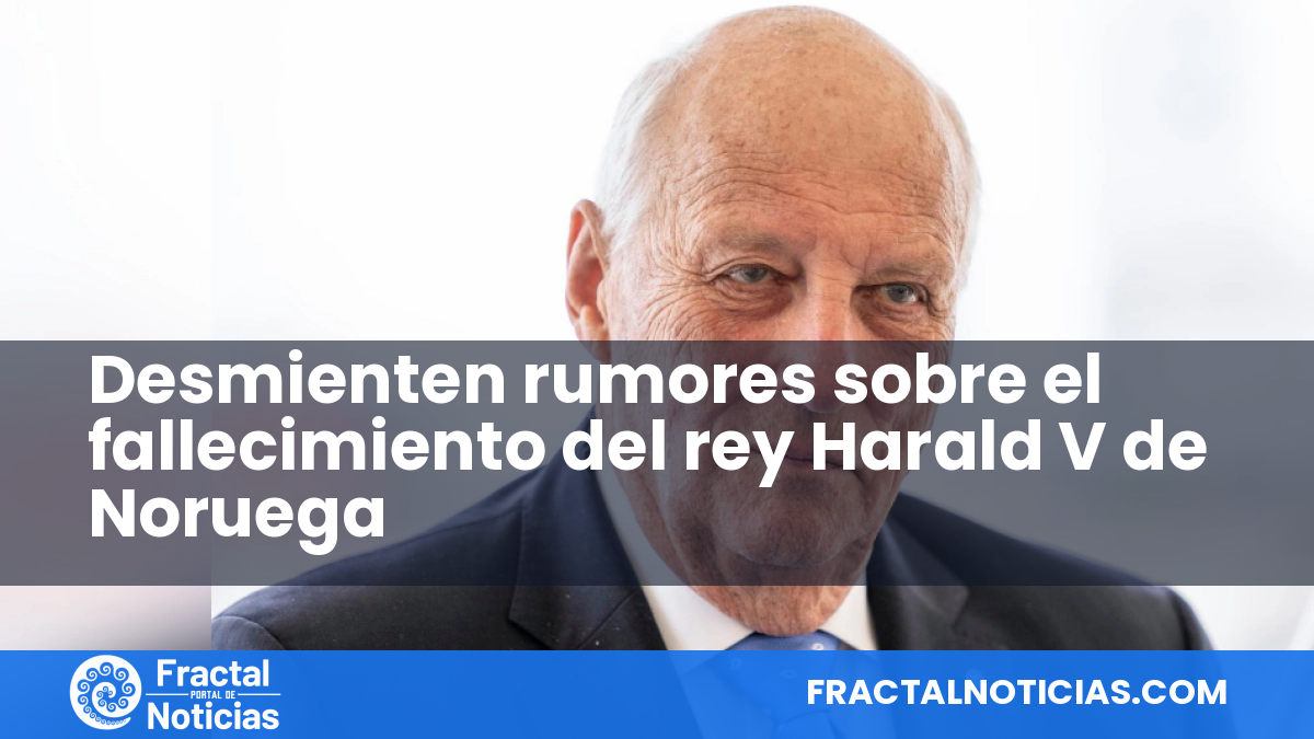 Desmienten rumores sobre el fallecimiento del rey Harald V de Noruega — Fractal Noticias