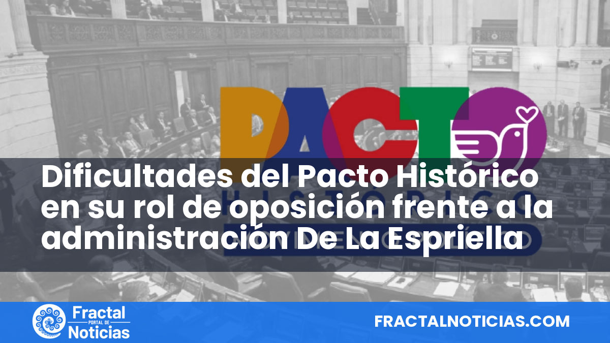 Dificultades del Pacto Histórico en su rol de oposición frente a la administración De La Espriella — Fractal Noticias