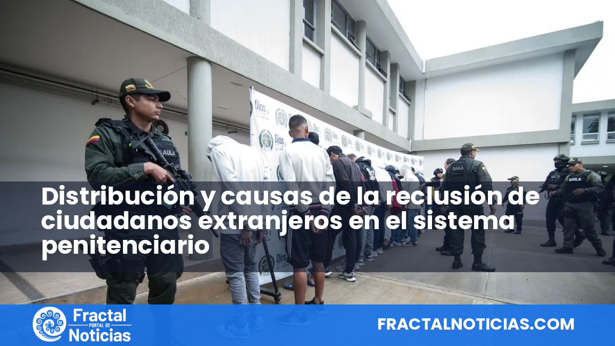 Distribución y causas de la reclusión de ciudadanos extranjeros en el sistema penitenciario — Fractal Noticias