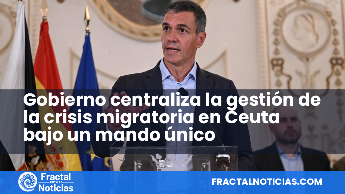 Gobierno centraliza la gestión de la crisis migratoria en Ceuta bajo un mando único — Fractal Noticias