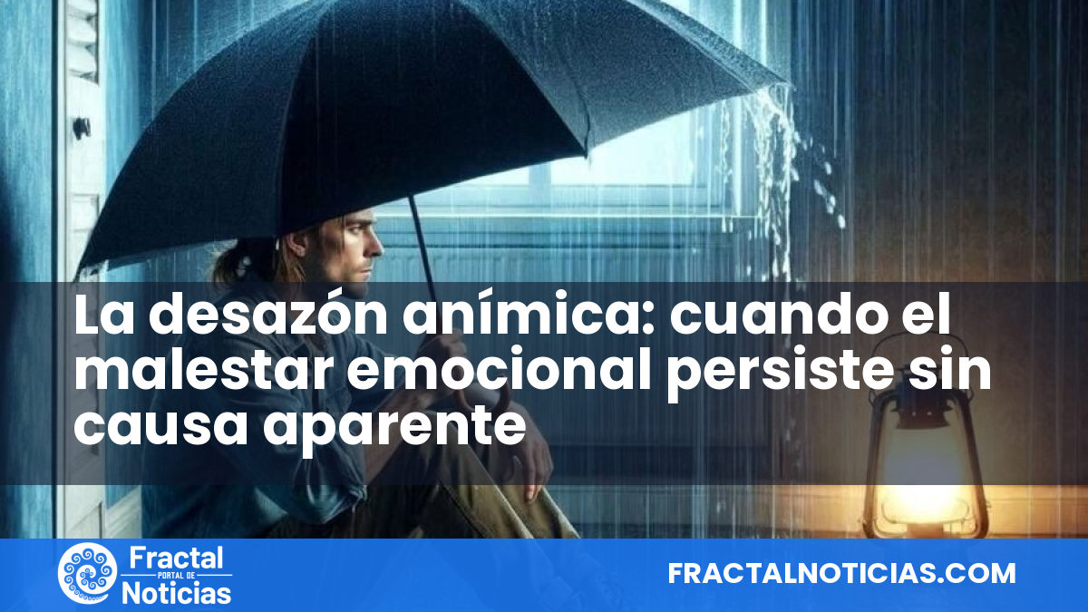 La desazón anímica: cuando el malestar emocional persiste sin causa aparente — Fractal Noticias
