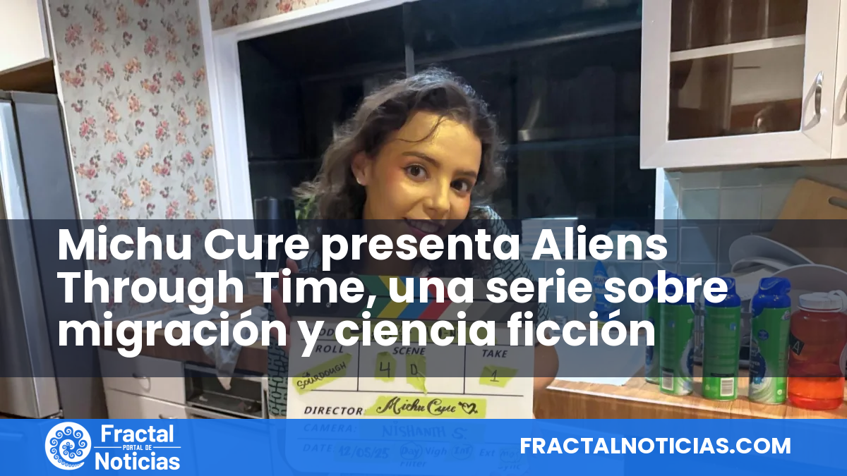 Michu Cure presenta Aliens Through Time, una serie sobre migración y ciencia ficción — Fractal Noticias