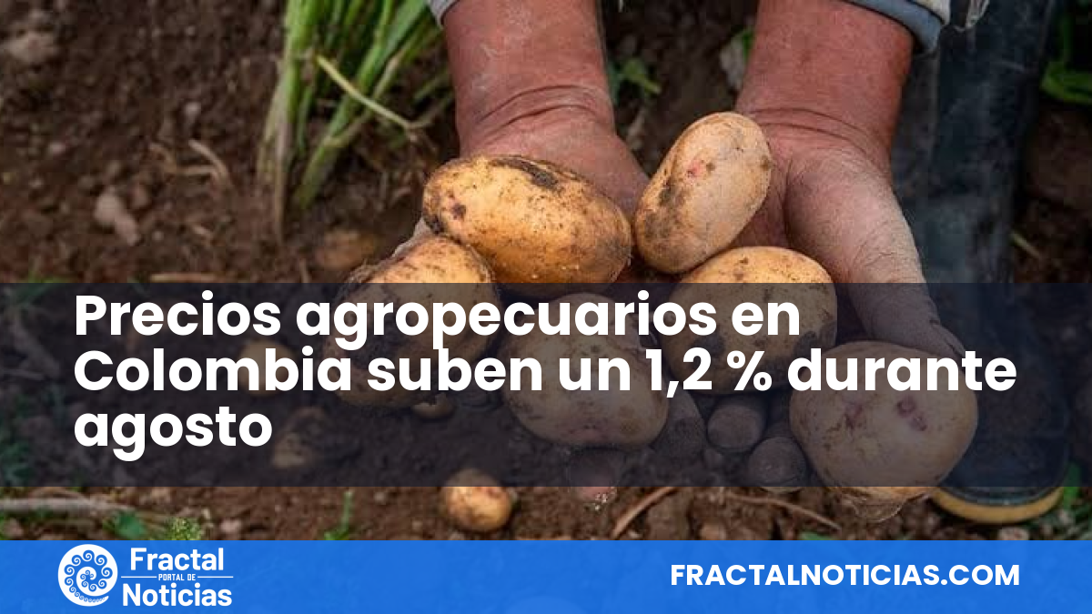Precios agropecuarios en Colombia suben un 1,2 % durante agosto — Fractal Noticias