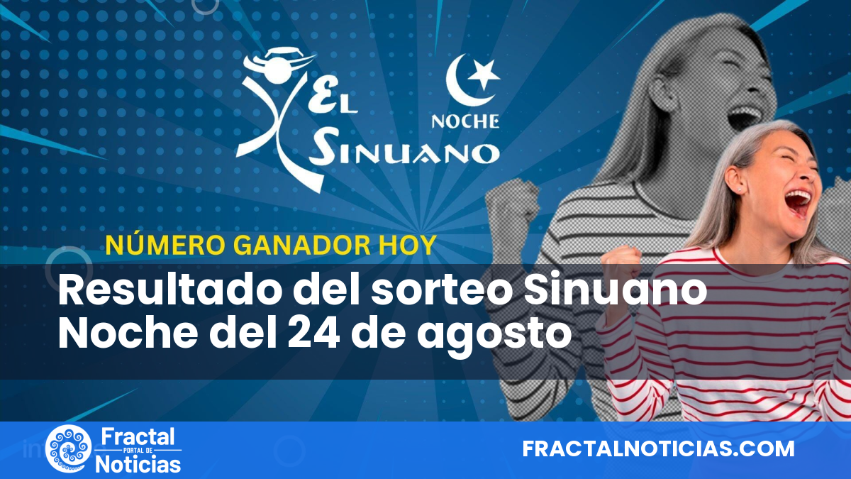 Resultado del sorteo Sinuano Noche del 24 de agosto — Fractal Noticias
