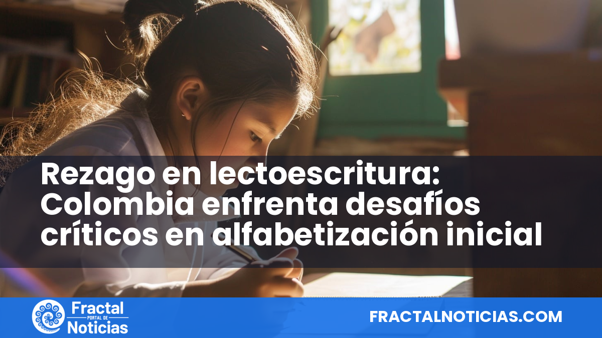 Rezago en lectoescritura: Colombia enfrenta desafíos críticos en alfabetización inicial — Fractal Noticias