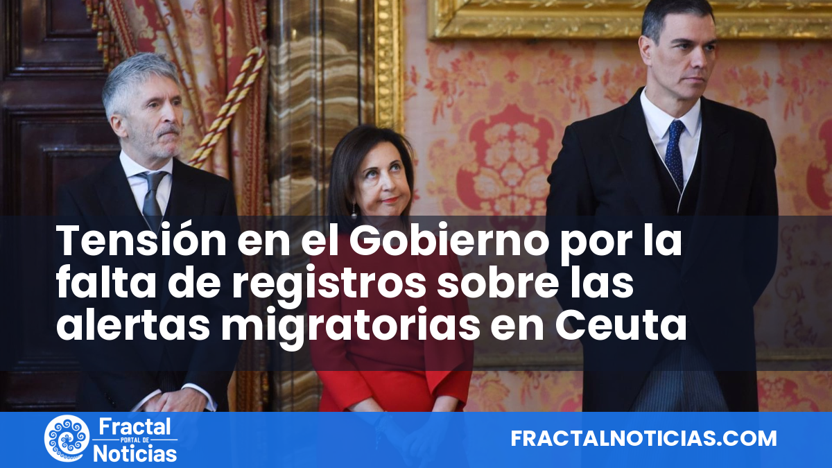 Tensión en el Gobierno por la falta de registros sobre las alertas migratorias en Ceuta — Fractal Noticias